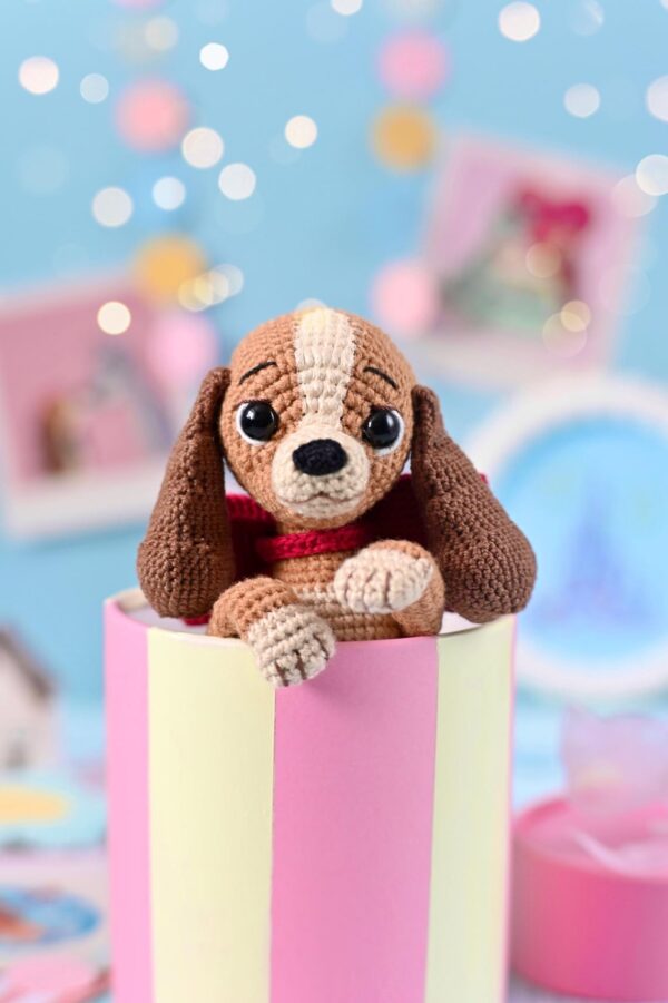 Cute Dog Lady Crochet Pattern Amigurumi PDF Tutorial (English) - Image 3