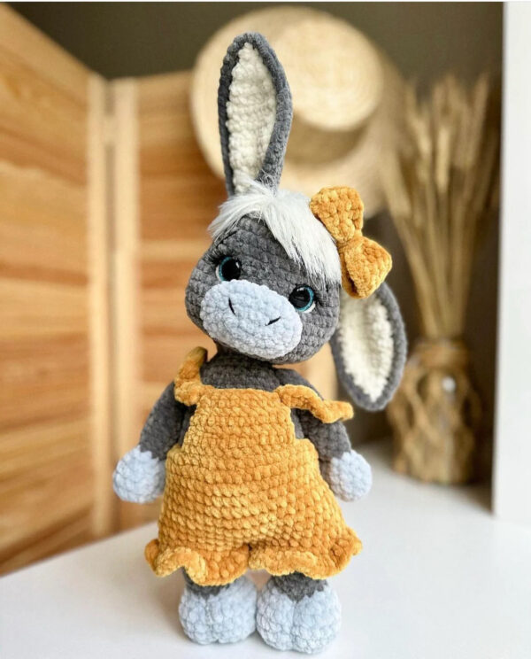 Crochet Farm Animal Patterns Donkey, Lamb  Cow Amigurumi Plushies - Image 3
