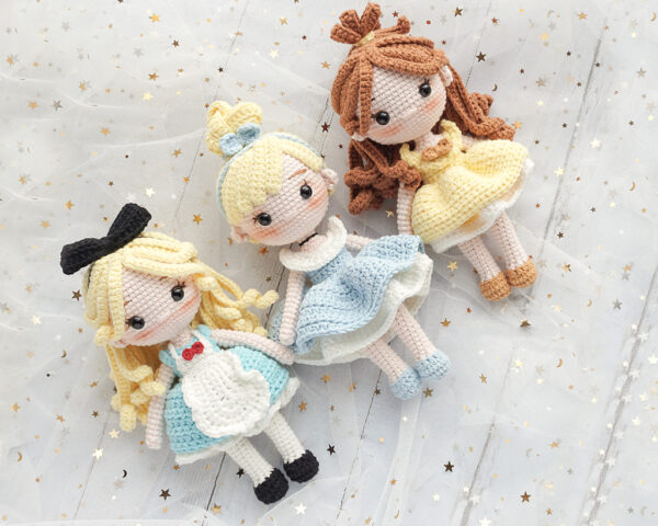 Princess Amigurumi PATTERN Bundle 10 in 1 - Image 6