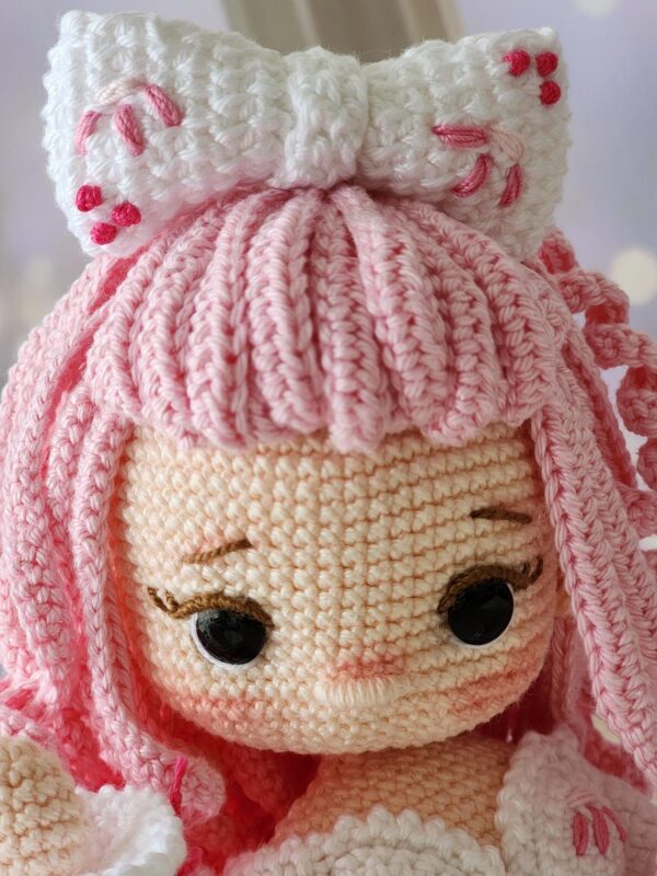 Lydia doll PDF Crochet Pattern Tutorial English Amigurumi - Image 2